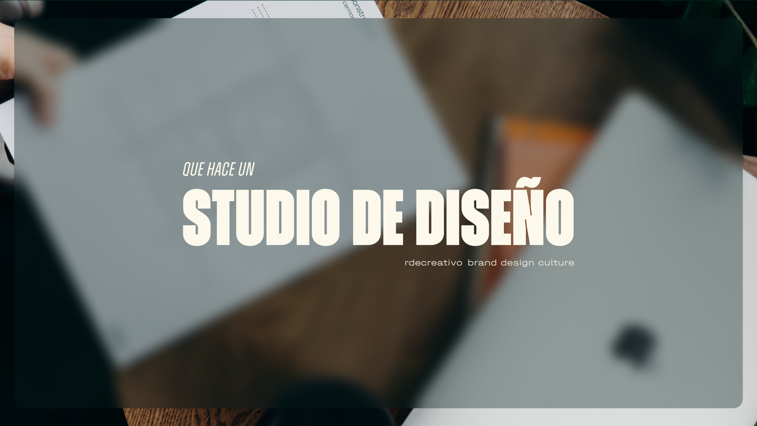 ¿Qué Hace un Estudio de Diseño Gráfico?